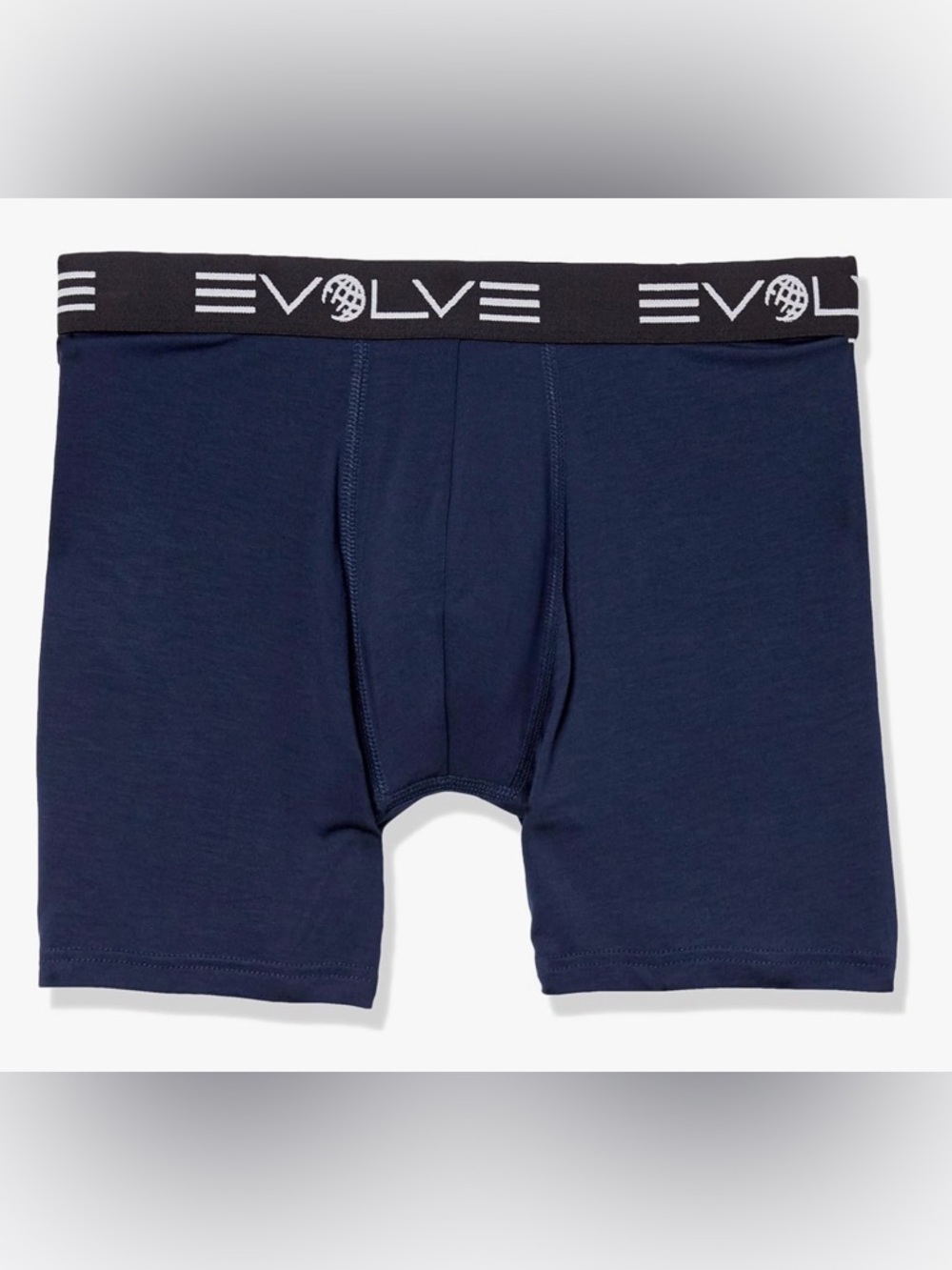 NWT M Evolve 3-Pack Men’s Luxe Boxer Briefs - Varsity Navy